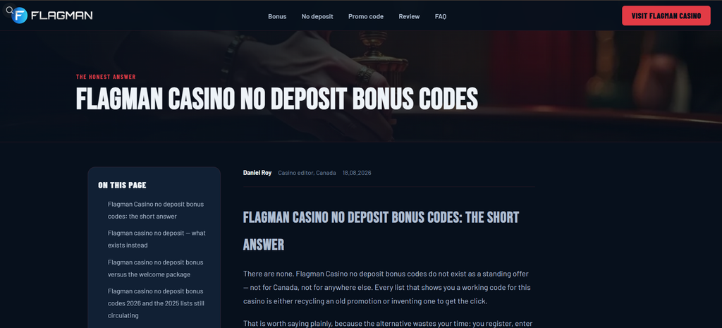 Flagman: the assigned slot beside the same requirement